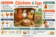 Cows and Milk educational infographic for children