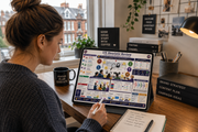 Preview of User Research Masterclass visual lessons and printable worksheets