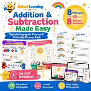 Edhed Learning Addition & Subtraction for Kids digital course product image