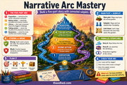 Grade 4 Infographic 01 preview included in the Grades 1–5 Creative Writing Mastery BUNDLE