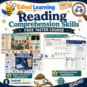 Edhed Learning FREE Reading Comprehension Skills digital course product image