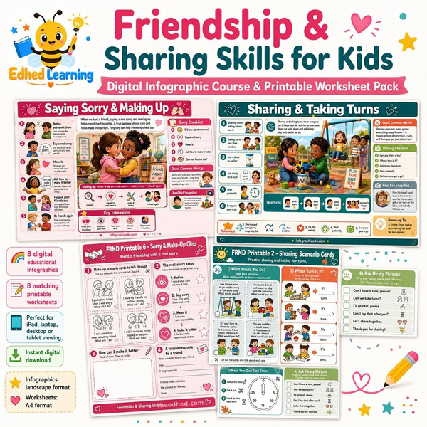 Edhed Learning Friendship & Sharing Skills for Kids digital course product image