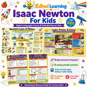 Edhed Learning Isaac Newton For Kids digital course product image