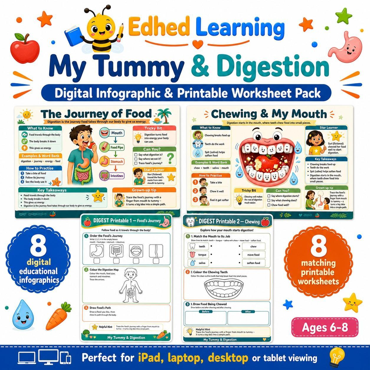Edhed Learning My Tummy & Digestion digital course product image
