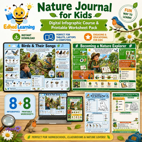 Edhed Learning Nature Journal for Kids digital course product image