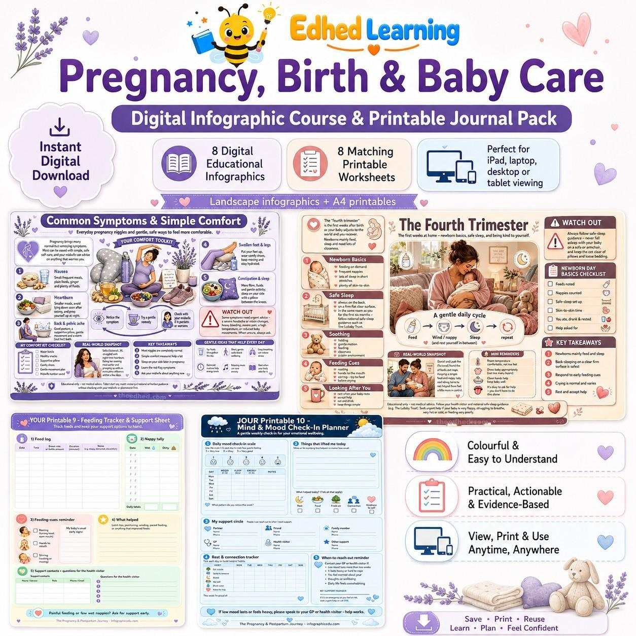 Edhed Learning Pregnancy, Birth & Baby Care digital course product image