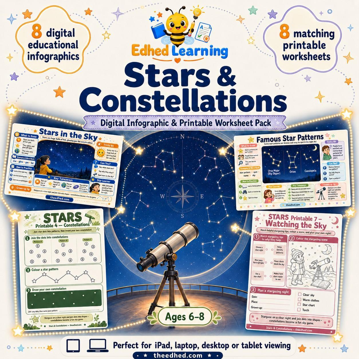 Edhed Learning Stars & Constellations digital course product image
