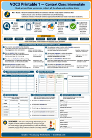 Grade 3 vocabulary printable 01